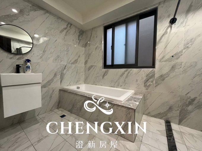 🌳三分鐘到竹北高鐵/15分到竹科/獨立陽台洗衣機 🌳一房一廳/室內機車位/衛浴乾濕分離有浴缸有對外窗 - Image 9