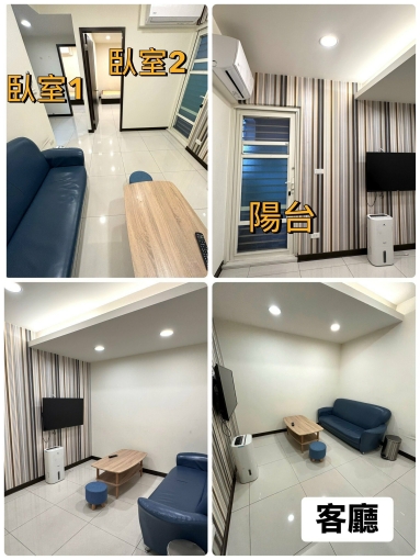 安和國小學區美食生活圈天然瓦斯2房1廳1衛1陽台 (皆可雙人床+對外窗）方正通風 - Image 3
