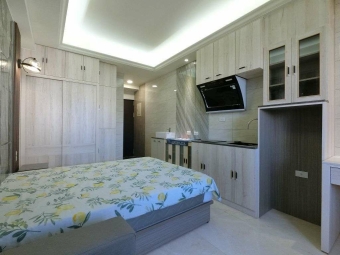 台電+租補☆超新電梯套房*陽台獨洗曬**飲水機*子母車~*（第6張）