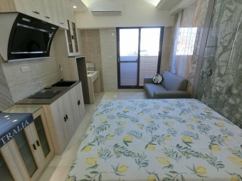 台電+租補☆超新電梯套房*陽台獨洗曬**飲水機*子母車~*（第2張）