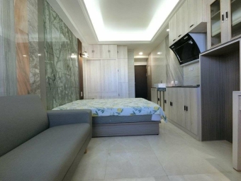 台電+租補☆超新電梯套房*陽台獨洗曬**飲水機*子母車~*（第10張）