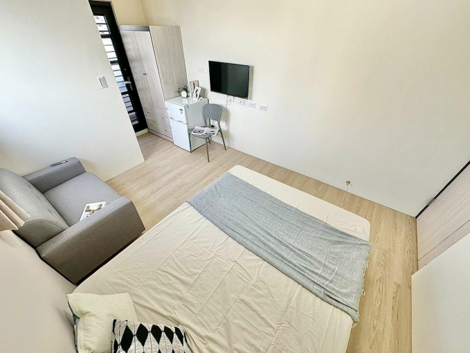 宇你相見💕全新完工 陽台獨洗 衛浴開窗✨可租補💕近興大 忠孝夜市（第5張）