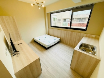 可雙租補@全新完工@電梯套房@飲水機子母車（第1張）