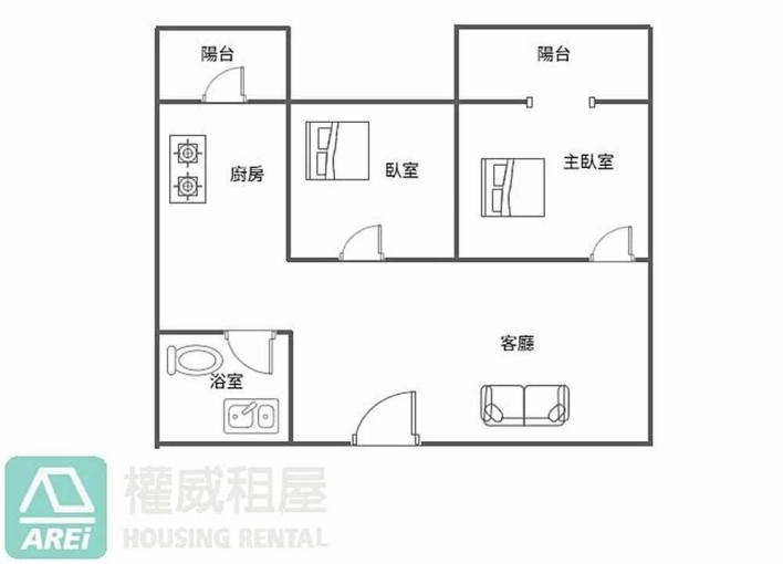 可租補x霞海特區x漢神巨蛋x文府國小x近全聯x公園x兩房平車 - Image 2
