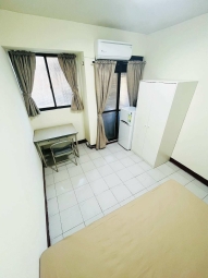 近逢甲獨立陽台套房-冷暖機(冬天不怕冷), 獨洗獨曬-管理室代收包裹（第1張）