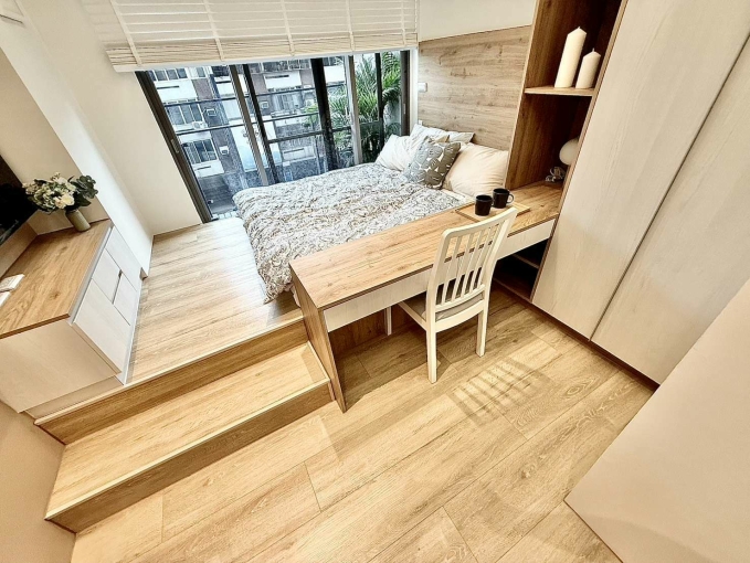 💖可租補/戶籍✨超頂美套🏠小廚房✔️全新台電💖電梯管理員🌳 - Image 1