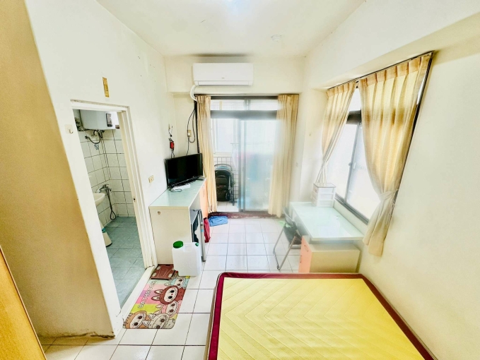 東海旁小資套房❤️台水電✨可租補入戶籍✨陽台獨洗✨邊間採光讚（第5張）