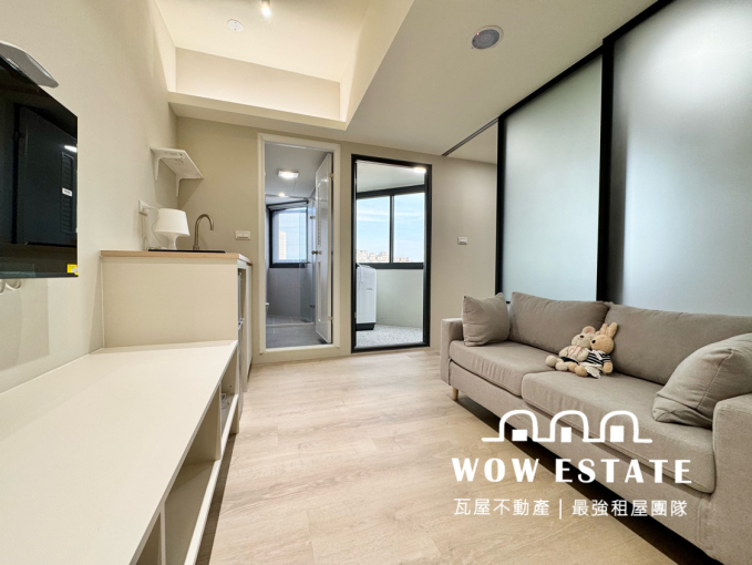 陽台獨洗🍀流理台🍀雙租屋補助🍀電梯🍀子母車🍀飲水機🍀可報稅🍀乾溼分離（第1張）