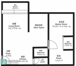 可租補x空屋21.7坪後勁捷運x後勁國小x全聯全開窗德賢商圈（第2張）