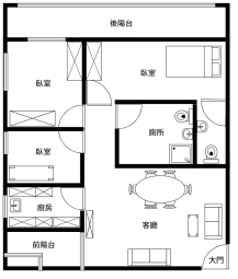近大直美麗華/捷運劍南路站/3房2衛1廳2陽台/可補助/包裹代收/電梯華廈（第12張）