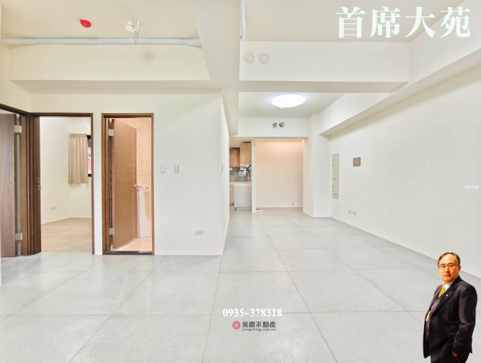 降價↓勤美誠品｜首席｜邊間｜2房2衛+坡道車位+摩托車位 (家電可談)-可租補* - Image 1