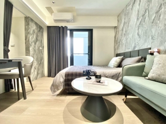 ♡全新木質調質感超美♡管理員代收包裹可戶籍可貓♡（第1張）