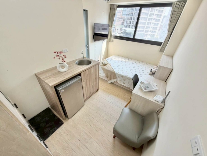 中山醫 | 全新電梯套房🎀可租補✨陽台獨洗曬✅流理台（第9張）