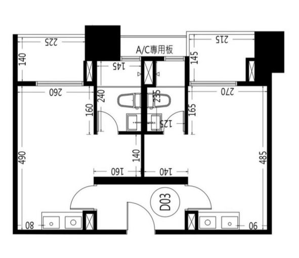 A7出站即到家 捷市達大套房 一陽台+浴廁對外窗（第8張）