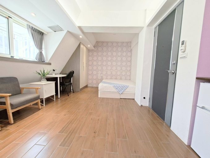 勤美商圈☆租補+電梯☆獨洗☆流理台☆子母車（第6張）