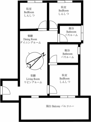 🚆捷運雙站生活圈｜明亮三房｜可租補｜含車管｜青春漾機能三房 - Image 2