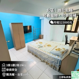 三十五坪・低樓二樓 大三房廳・可寵合租（第1張）