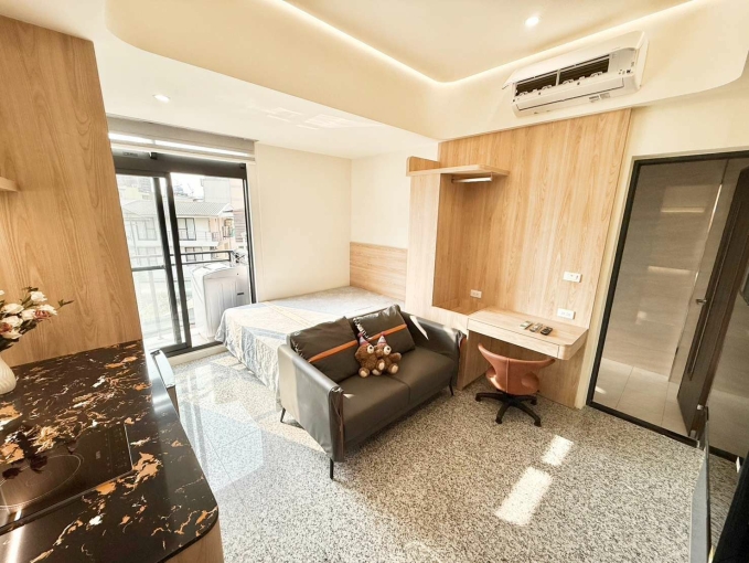 晴時有雲時而雨🐈可貓貓✨陽台獨洗⚡可租補💕近水湳 中央公園⚡宇你相見（第3張）