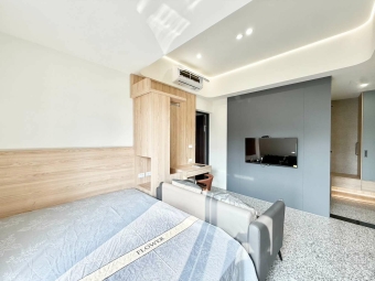 晴時有雲時而雨🐈可貓貓✨陽台獨洗⚡可租補💕近水湳 中央公園⚡宇你相見（第4張）