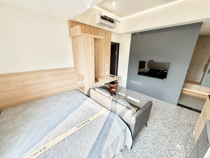 晴時有雲時而雨🐈可貓貓✨陽台獨洗⚡可租補💕近水湳 中央公園⚡宇你相見（第5張）