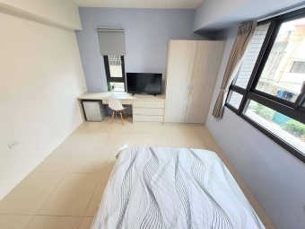 設計款大空間☆近中友百貨中國醫☆陽台☆飲水機子母車（第6張）